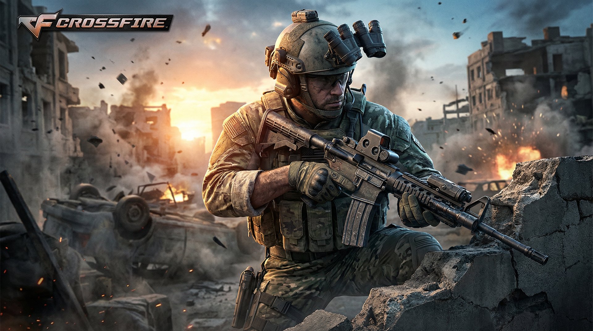 四爱 FPS游戏视频