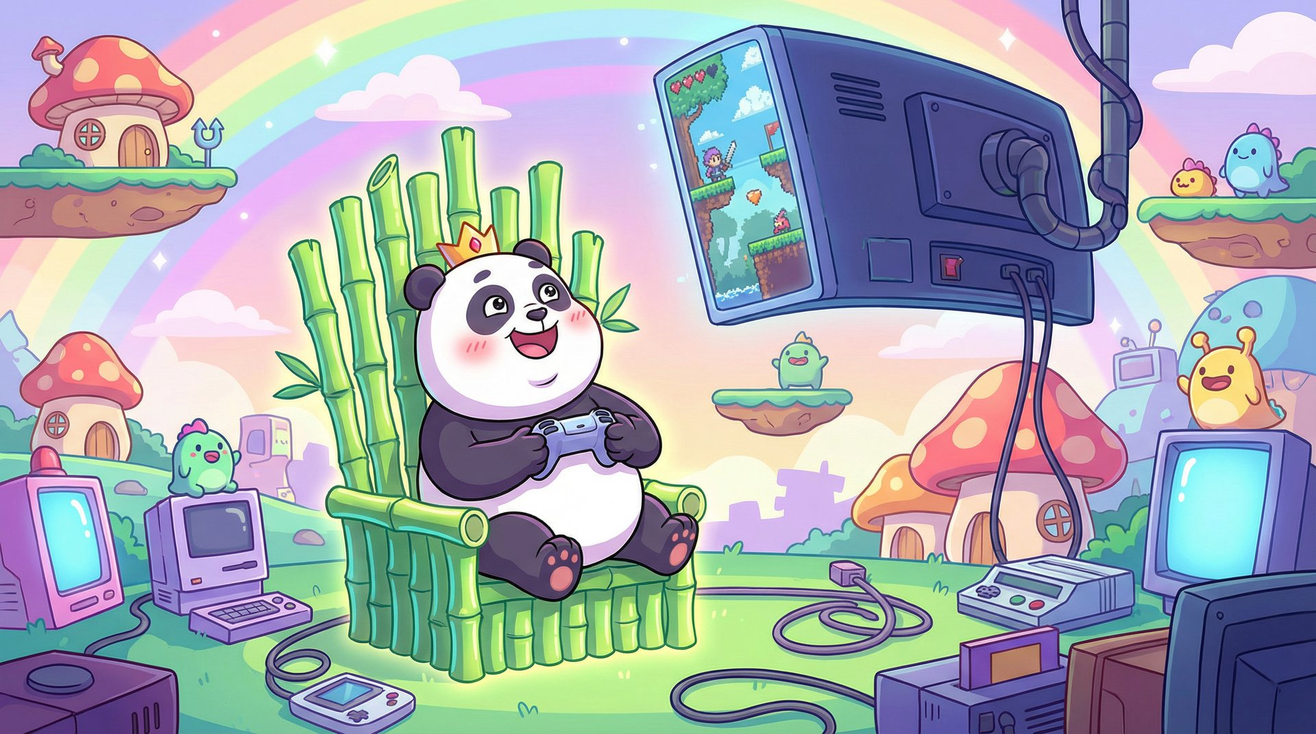 四爱熊猫游戏视频