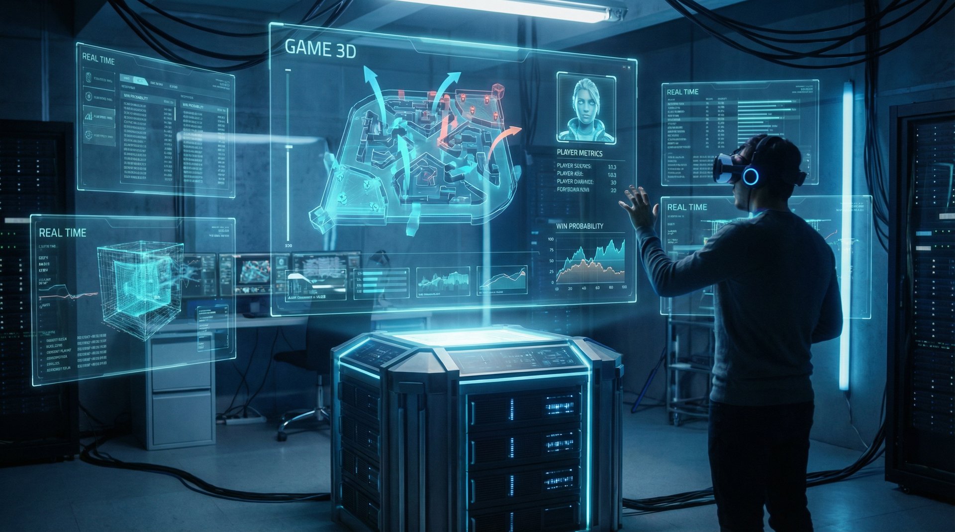 四爱 AI游戏视频